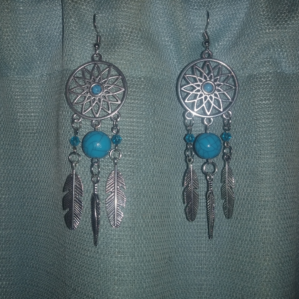 Handmade Dream Catcher Earrings